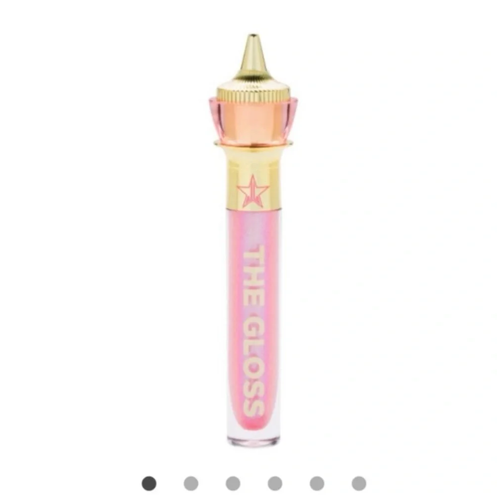 SUCCULENT Jeffree Star The Gloss sheer metallic pink lipgloss discontinued